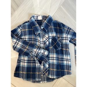 Little Challenger Super soft vintage 70s flannel shirt 3T